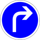 Turn right ahead - Vire à direita a frente